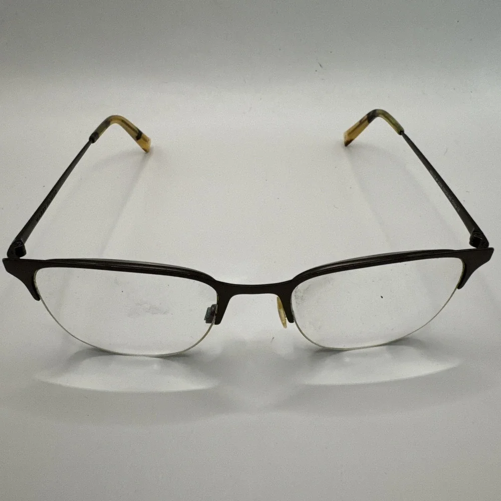 Warby Parker Wallis W 2306 Carbon Eyeglass Frames 52 20 145